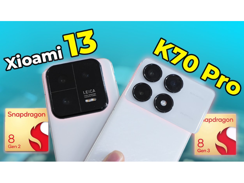 Xiaomi 13 vs Redmi K70 Pro 3