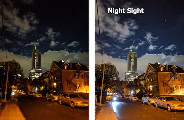 Google Pixel Night Sight có thể "nhìn thấy" trong bóng tối và tạo ra những bức ảnh sáng rõ, đầy đủ chi tiết và màu sắc sống động, thậm chí cả bầu trời đầy sao.
