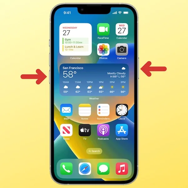 Thực hiện khởi động lại mềm (soft reset) cho chiếc iPhone của bạn. 