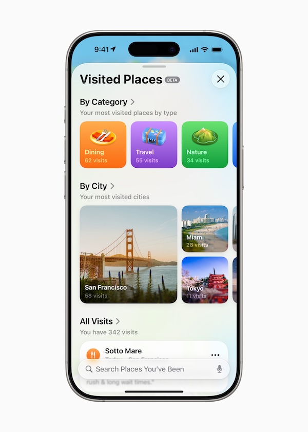 Ứng dụng Bản đồ trên iOS 26 mới sẽ là một người bạn đồng hành lý tưởng cho những chuyến đi của bạn.