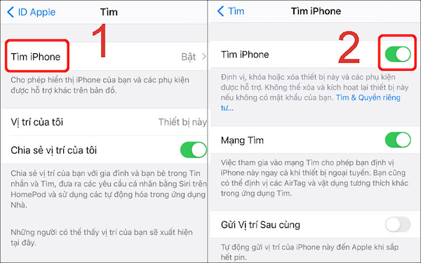 Cách tìm iPhone bị mất khi tắt nguồn NHANH CHÓNG & CHUẨN 100%