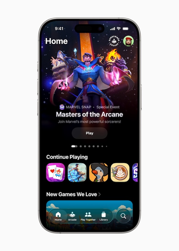 Apple dường như đang muốn biến ứng dụng này thành một trung tâm giải trí thực thụ cho các game thủ.