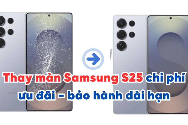 Thay màn Samsung S25 chi phí ưu đãi - bảo hành dài tại Bình Minh Mobile