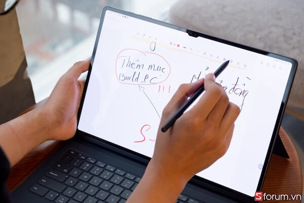 Galaxy Tab S8 Bút S Pen -quyền năng- đi kèm