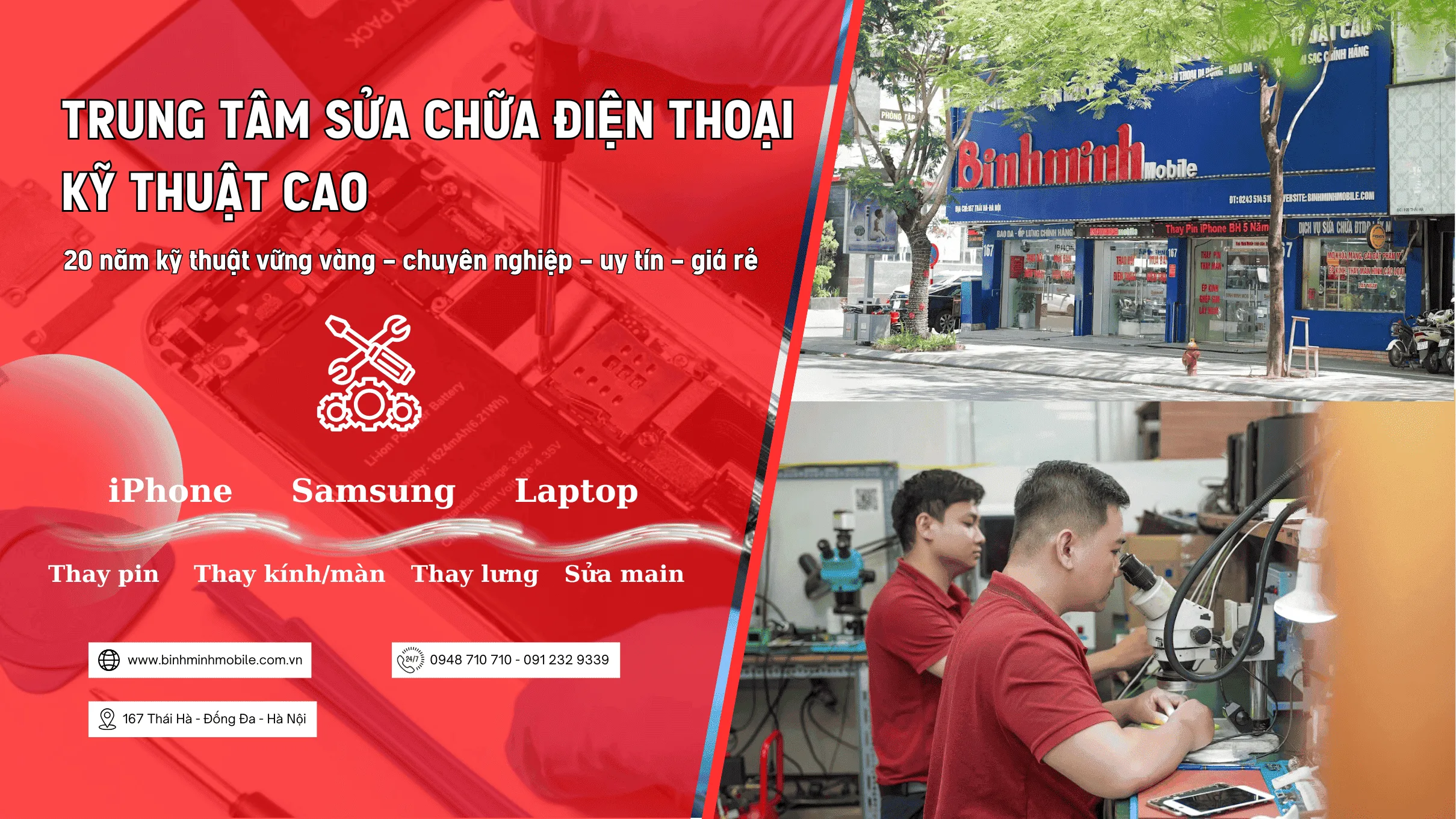 Địa chỉ cửa hàng Bình Minh Mobile