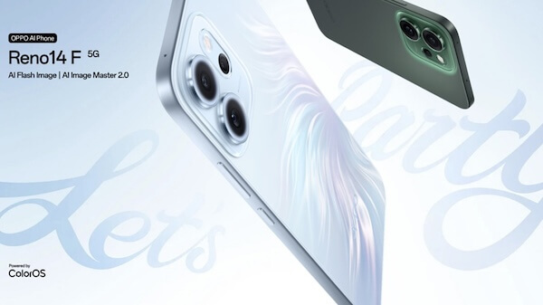Oppo Reno14 f 5G 12GB 256GB Pin 6000mAh và sạc nhanh 45W