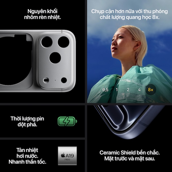 iPhone 17 Pro Max Pin lâu nhất trong lịch sử iPhone
