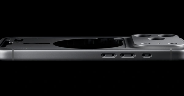 iPhone 17 Pro Max khung nhôm nguyên khối (aluminum unibody)