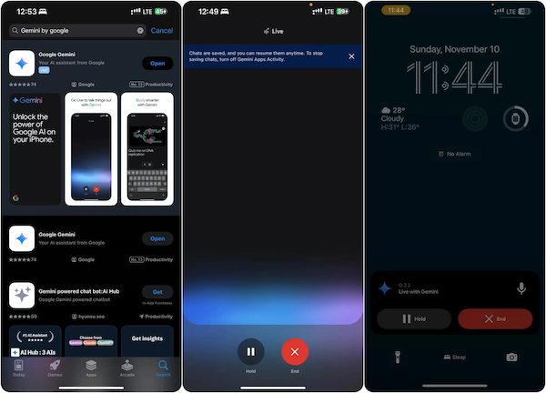 Ứng dụng Độc lập (Gemini App)