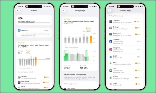 iOS 26.1 Tình trạng Hao pin nhanh và Nóng máy