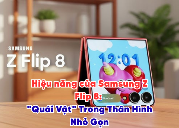 Hiệu năng của Samsung Z Flip 8 Quái Vật Trong Thân Hình Nhỏ Gọn