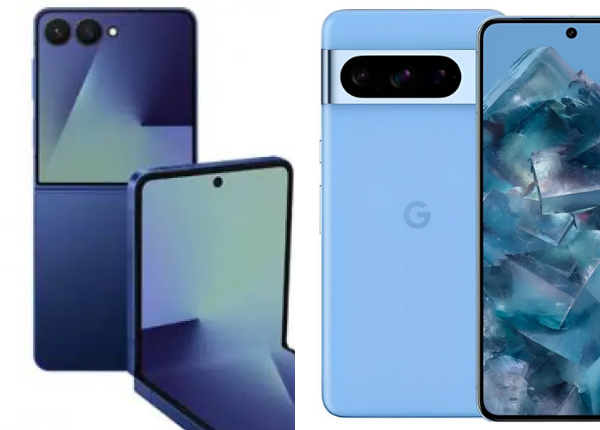 so sánh Samsung Z Flip 8 và Google Pixel 8 Pro (1)