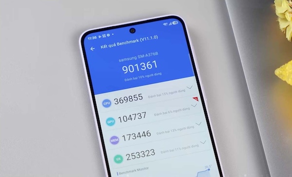 Điểm AnTuTu Samsung A37
