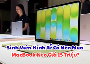 Sinh Viên Kinh Tế Có Nên Mua MacBook Neo Giá 15 Triệu?