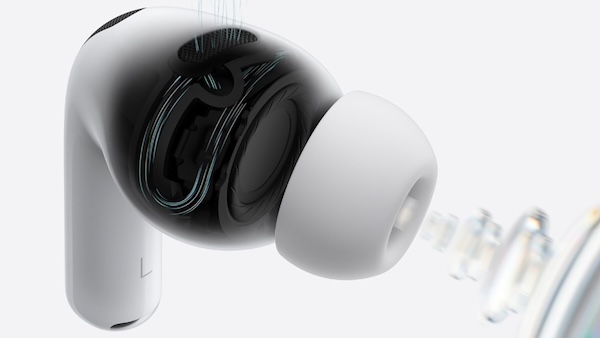 airpods pro 3 Cấu trúc âm học đa cổng mới giúp thoáng khí và cải thiện âm trầm