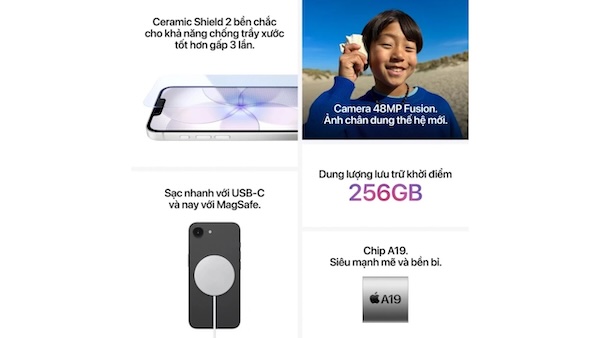 iPhone 17e Hiệu năng mạnh mẽ với chip thế hệ mới