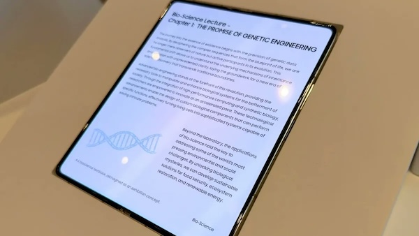 Bản Lề Galaxy Fold 8- Bước Nhảy Vọt Triệt Tiêu Nếp Gấp Màn Hình