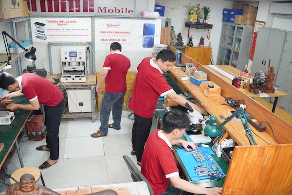 Đội ngũ kỹ thuật viên dày dặn kinh nghiệm, chuẩn chuyên môn
