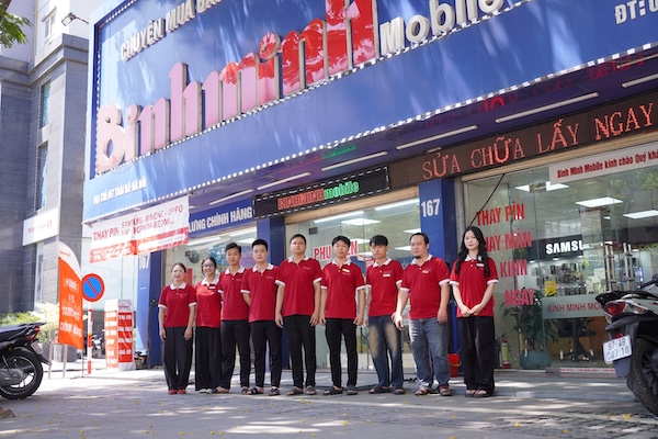 Quy trình sửa chữa 5 bước chuẩn hóa tại Bình Minh Mobile