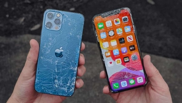 iphone 12 promax bị vỡ kính màn hình