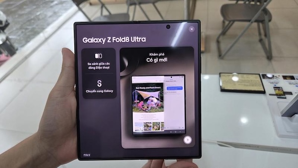 Khả năng quay video 8K30fps và 4K120fps đỉnh cao Samsung Galaxy Z Fold 8 Ultra