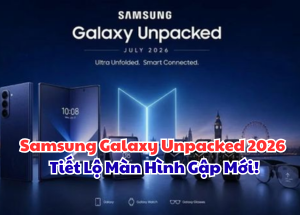 Samsung Galaxy Unpacked 2026 Tiết Lộ Màn Hình Gập Mới!