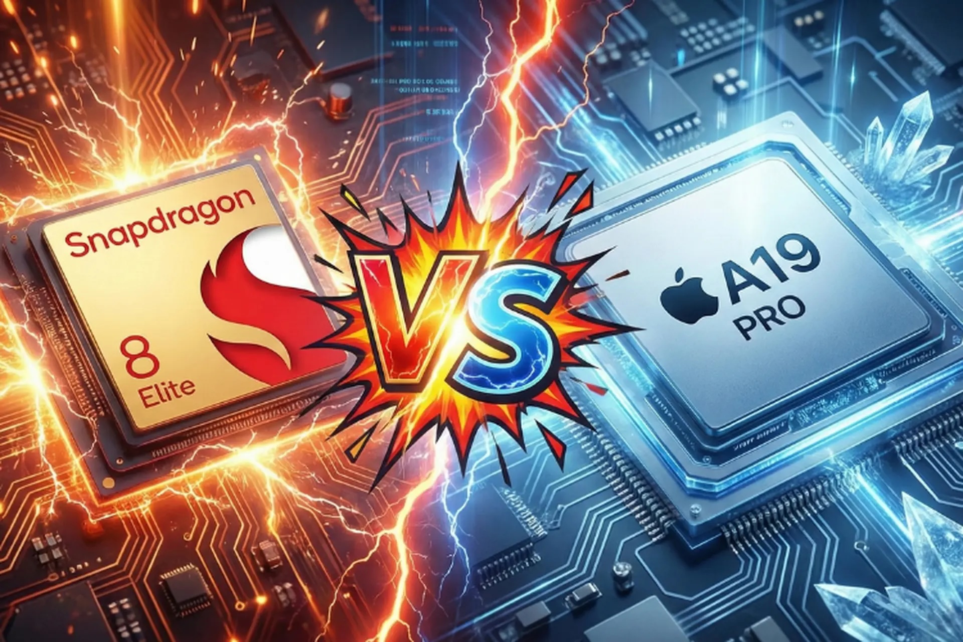 So sánh Snapdragon 8 Elite Gen 5 vs A19 Pro- Ai vua chip?