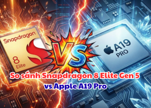 so sánh Snapdragon 8 Elite Gen 5 for Galaxy vs Apple A19 Pro