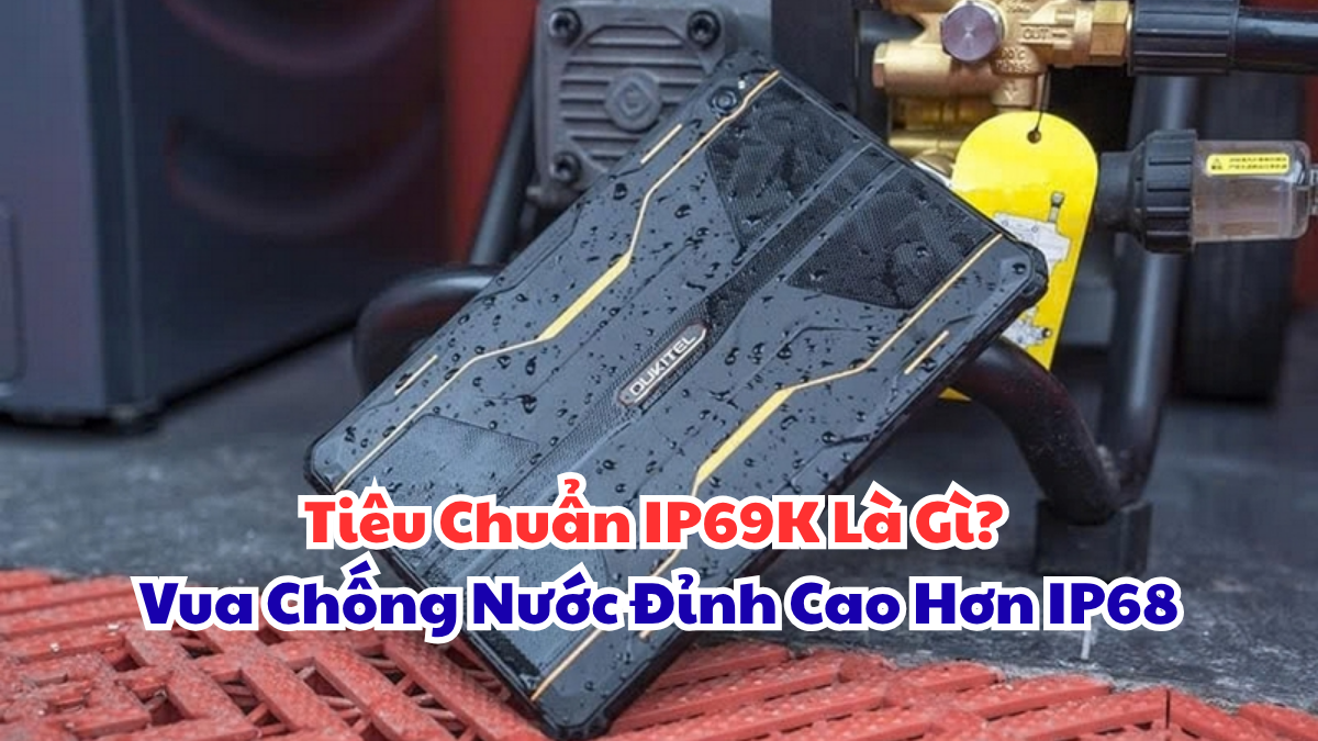 Tiêu Chuẩn IP69K Là Gì? Vua Chống Nước Đỉnh Cao Hơn IP68