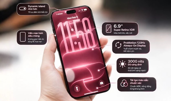 iPhone 18 Pro Độ sáng kỷ lục 3.000 nits