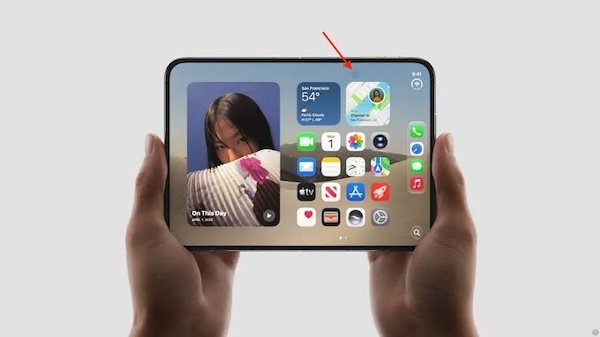 iPhone Duo Camera FaceTime ẩn dưới màn hình