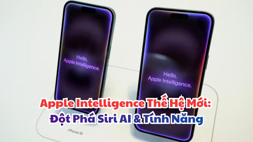 Apple Intelligence Thế Hệ Mới: Đột Phá Siri AI & Tính Năng