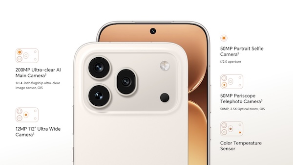 HONOR 600s Hệ thống camera AI: Thuật toán chụp ảnh chân dung độc quyền