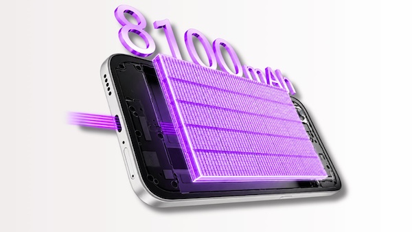 HONOR đã ứng dụng công nghệ pin Silicon-Carbon (Si:C) thế hệ mới với mật độ năng lượng cao
