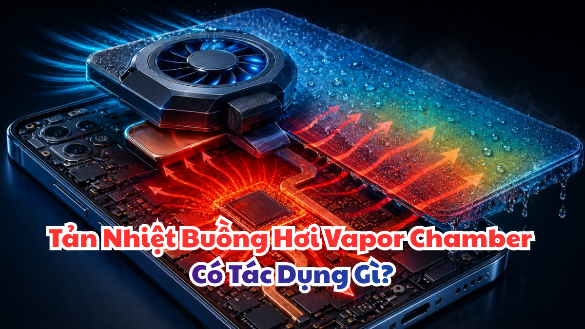 Tản Nhiệt Buồng Hơi Vapor Chamber Có Tác Dụng Gì?