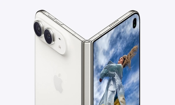 Thiết kế màn hình gập đôi và giải pháp camera ẩn